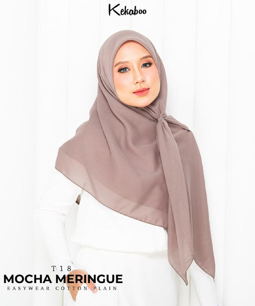 KEKABOO EASYWEAR COTTON PLAIN (T18 MOCHA MERINGUE)