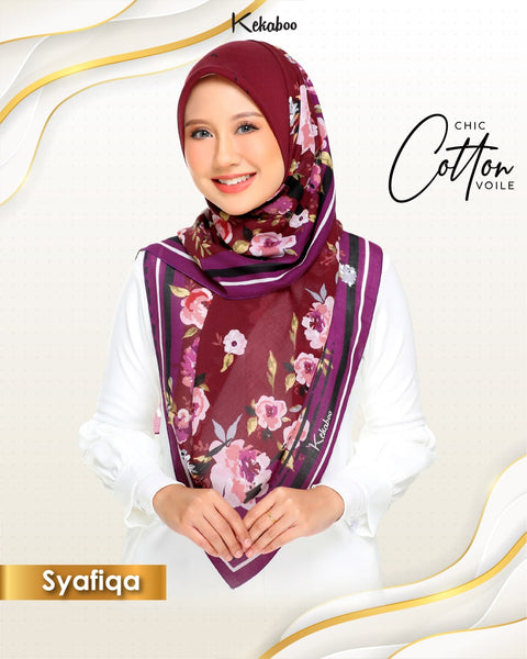 KEKABOO CHIC COTTON VOILE SYAFIQA