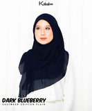 KEKABOO EASYWEAR CHIFFON PLAIN (F17 DARK BLUEBERRY)