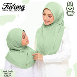 TUDUNG SAUK BELLEBOO (MINTY GREEN)