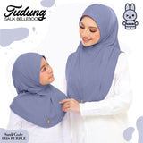 TUDUNG SAUK BELLEBOO (IRIS PURPLE)