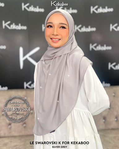 LE SWAROVSKI K FOR KEKABOO (SILVER GREY)