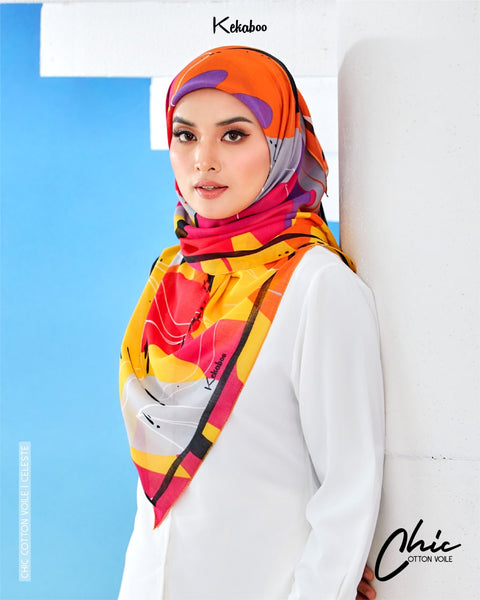KEKABOO CHIC COTTON VOILE (CELESTE)