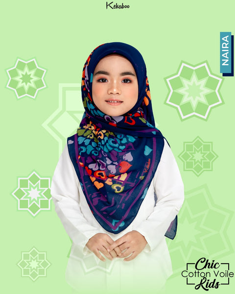 KEKABOO CHIC COTTON VOILE KIDS (NAIRA)
