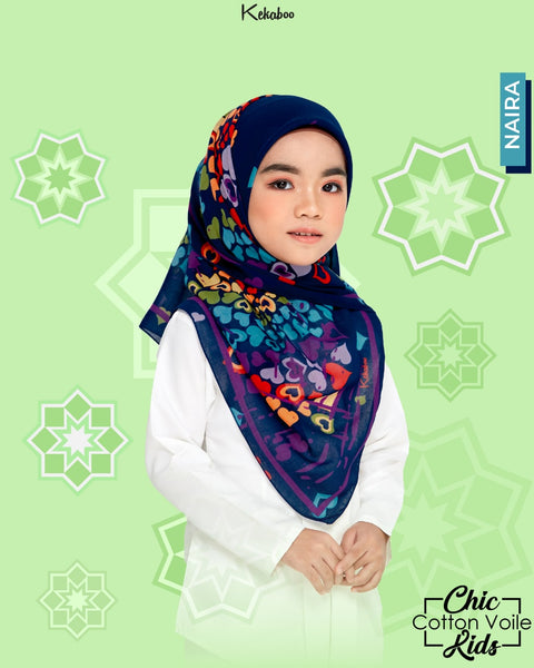 KEKABOO CHIC COTTON VOILE KIDS (NAIRA)