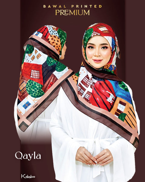 KEKABOO BAWAL PRINTED PREMIUM QAYLA