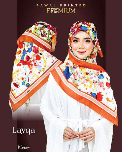 KEKABOO BAWAL PRINTED PREMIUM LAYQA