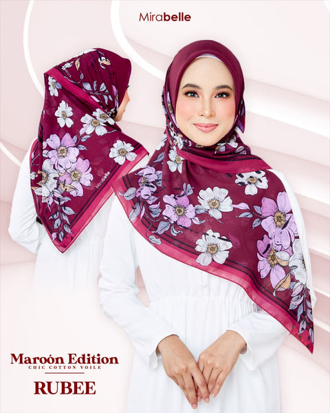 MIRABELLE CHIC COTTON VOILE RUBEE